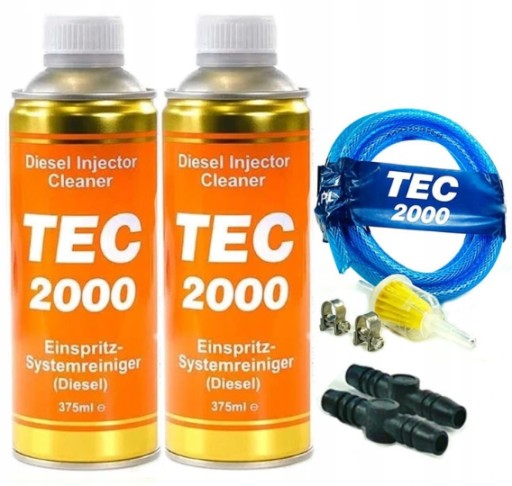 TEC2000 Duży zestaw do czyszczenia wtrysków ON