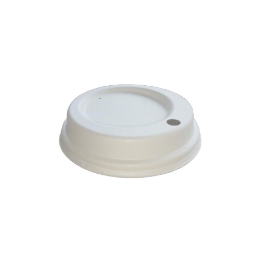 Pokrywka wieczko z pulpy do kubka białe 90mm 50szt