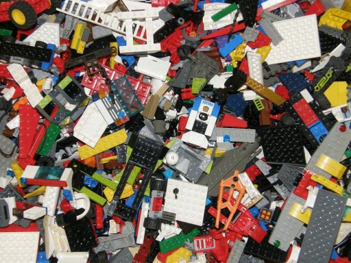 Lego City Star Wars MIX oryginalne klocki 0,1 KG 100 G