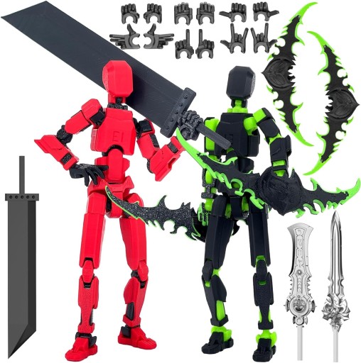T13 Action Figure Set, Titan 13 Robot Action Figure
