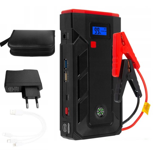 POWERBANK AWARYJNY SAMOCHÓD 3 TRYBY LED – NIEZBĘDNE DO UŻYTKU NA ZEWNĄTRZ