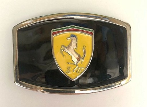 S. F. konik klamra zapinka do paska ferrari