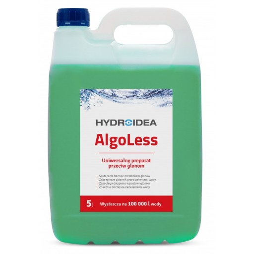 HYDROIDEA AlgoLess 5L PREPARAT NA GLONY NITKOWATE ZIELENICE W OCZKU WODNYM
