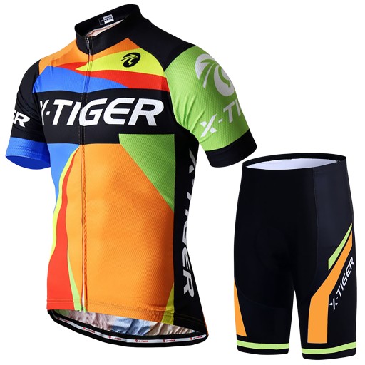 Komplet Rowerowy Termoaktywny Z Wkładką Męski NA LATO DOPASOWANY Żel 4XL