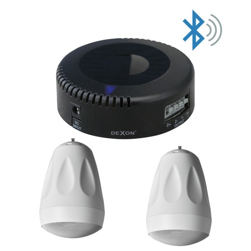 DEXON GŁOŚNIKI Z BLUETOOTH DO KUCHNI ŁAZIENKI