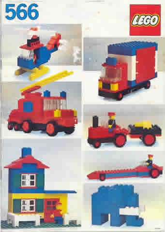 Lego Basic 566 Basic Building Set, 5+