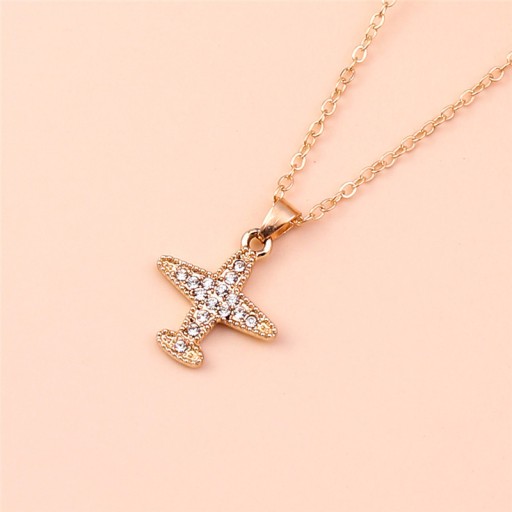 Fashion Crystal Turtle Necklaces Gold Color
