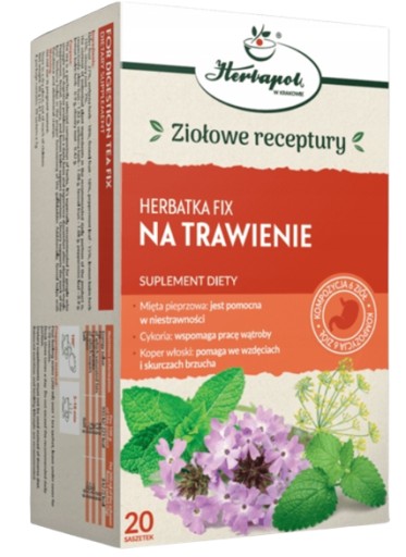 Herbatka fix NA TRAWIENIE HERBAPOL KRAKÓW