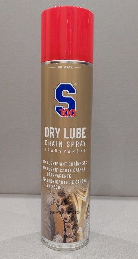 S100 DRY LUBE Chain spray suchy smar 400ml