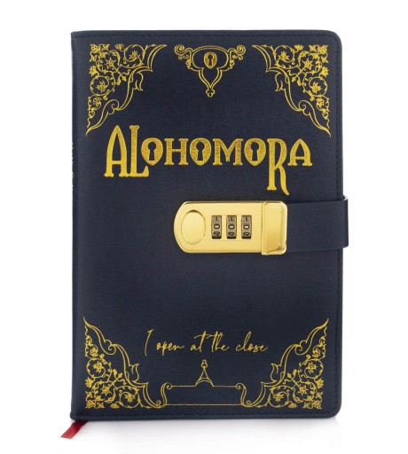 Notes A5 Harry Potter Alohomora 112k w linie Pamiętnik na kłódkę