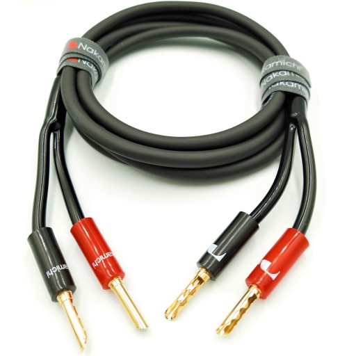 NAKAMICHI Kabel głośnikowy 2x2,5mm banany BFA 5m