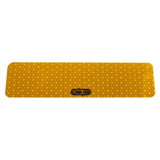 Odblask żólty 50x200mm samoprzylepny uniwersalny