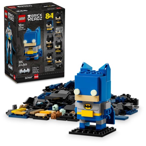 LEGO 40748 BrickHeadz - Batman 8w1 SUPER Mroczny Rycerz i inne filmy