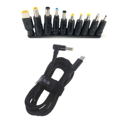 C Adapter do laptopa do uniwersalnego złącze Jack