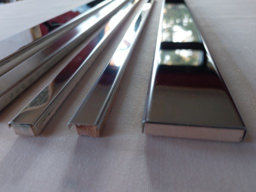 Listwa metalowa INOX Steel Połysk 5x60cm