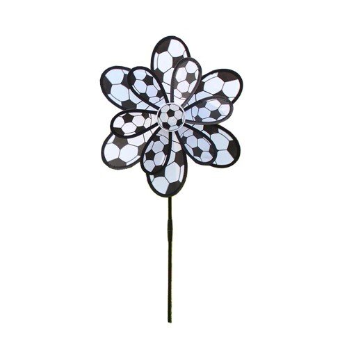 Dwuwarstwowy wiatrak Kids Party Toy Garden Decor White
