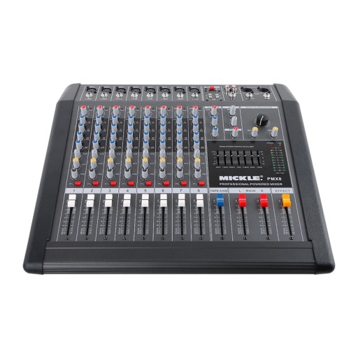 Powermikser PMX8 USB, Bluetooth 2x300W/RMS/4ohm