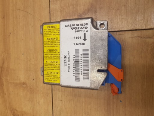 STEROWNIK MODUŁ PODUSZEK AIRBAG VOLVO V70