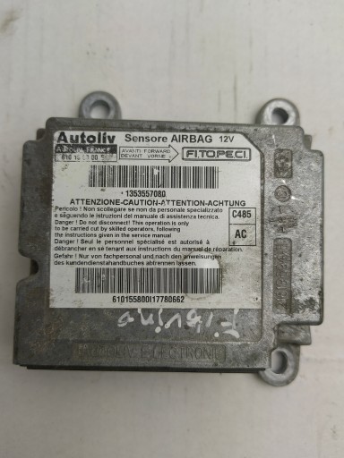 SENSOR MODUŁ AIRBAG FIORINO NEMO BIPPER QUBO 1353557080