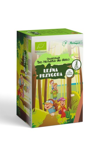 HERBATKA LEŚNA PRZYGODA BIO HERBAPOL WROCŁAW 20x3g
