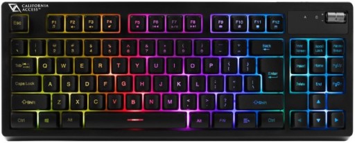 GAMINGOWA klawiatura membranowa CA1424 California Access Korero TKL RGB