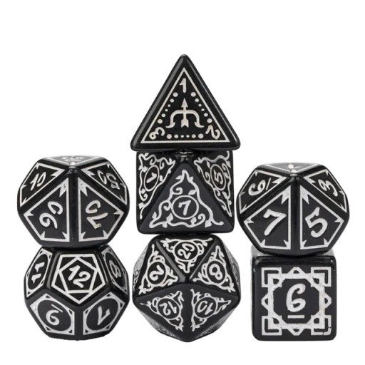 DRUID POWIETRZA ZESTAW 7 KOŚCI KOSTEK RPG