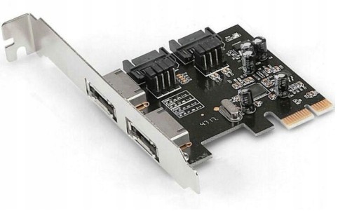 Kontroler PCI Express PCI-E 2x SATA 3.0 zewn/wewn