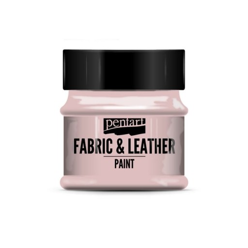 PENTART FARBA DO TKANIN I SKÓR 50ml RÓŻOWA