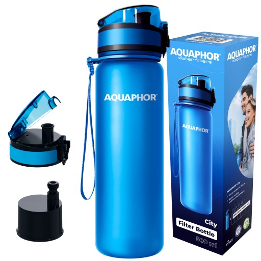 Butelka filtrująca do wody AQUAPHOR CITY 0.5l EKO