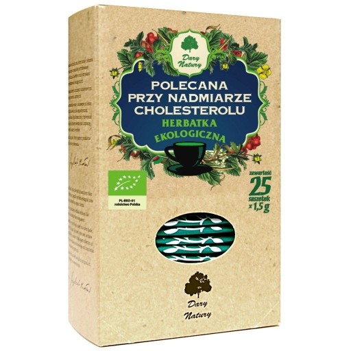 HERBATKA POLECANA PRZY NADMIARZE CHOLESTEROLU BIO