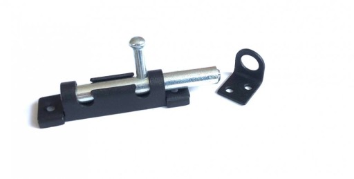 Uniwersalna zasuwka z ryglem ozdobna 70 x 15 mm