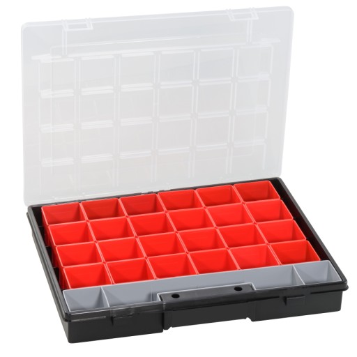 Organizer 290x367x50 mm + 24 pojemniki wewnętrzne