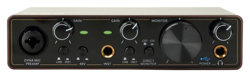 YUER AI-01 2i2 KARTA DZWIĘKOWA INTERFEJS AUDIO USB