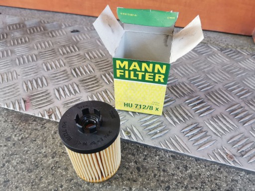 MANN-FILTER HU FILTR OLEJU WKŁAD 712/8