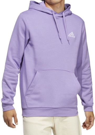 ADIDAS BLUZA MĘSKA SPORTOWA WKŁADANA PRZEZ GŁOWĘ BAWEŁNIANA Z KAPTUREM M