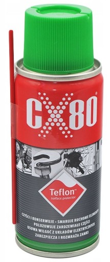 CX-80 PŁYN KONSERWUJĄCO NAPRAWCZY Z TEFLONEM 100ml SPRAY