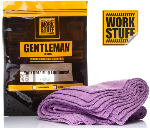 WORK STUFF GENTLEMAN 5 PACK PURPLE MIKROFIBRY