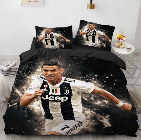 CRISTIANO RONALDO THEME BED THREE-PIECE