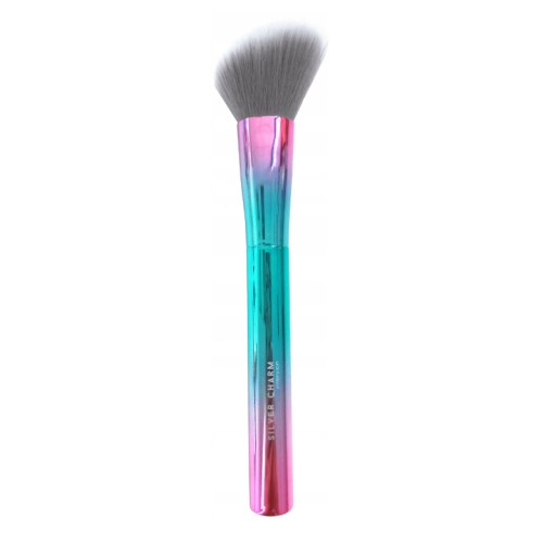 INTER VION PĘDZEL HOLO Angled Blush Brush DO RÓŻU