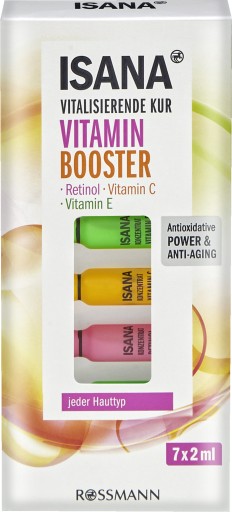 ISANA VITAMIN BOOSTER KURACJA RETINOL WITAMINA C E