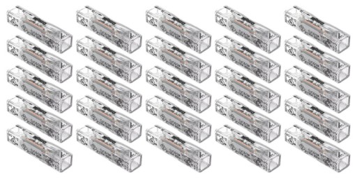 WAGO SZYBKOZŁĄCZKA Złączka PRZELOTOWA 2x0,75-4mm² 2773-2401 25 SZT