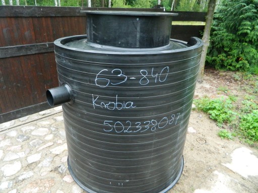 Separator Tłuszczu. Pojemność 1200 l przepływ 5 l