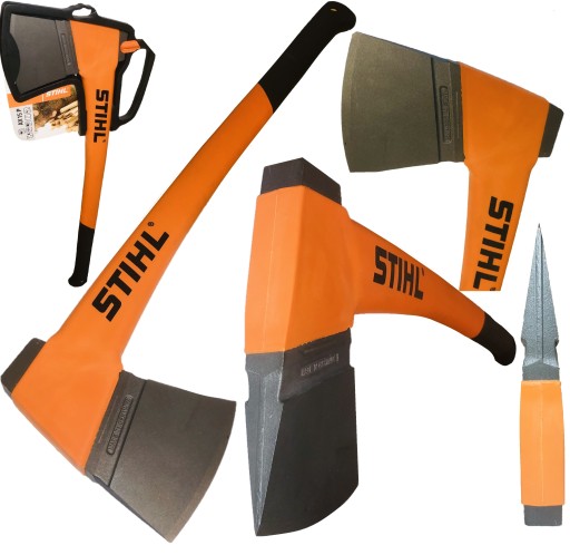 STIHL Siekiera do rozłupywania drewna z klinem