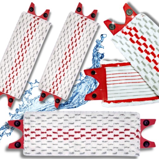 3 x WKŁAD DO MOPA VILEDA PŁASKIEGO ULTRA MAX TURBO ZAPAS ZESTAW 3 SZTUKI