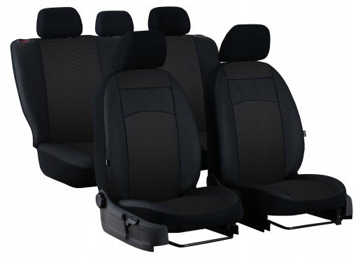 Pokrowce samochodowe skórzane do Skoda Fabia I II III 1 2 3