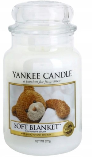 YANKEE CANDLE SOFT BLANKET świeca zapachowa 623g