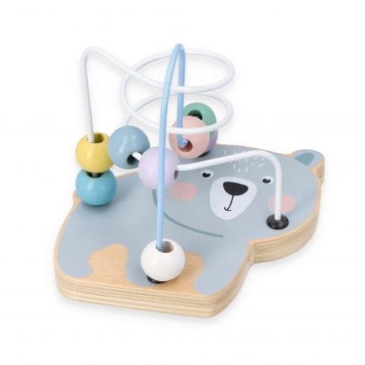 ADAM TOYS pętla motoryczna przeplatanka Misio Miś