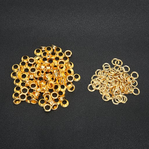 200 szt. 6mm przelotka do butów Hollow Hole nit