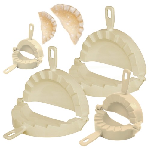 ZESTAW FOREMEK DO PIEROGÓW CALZONE USZEK FOREMKI 4SZT