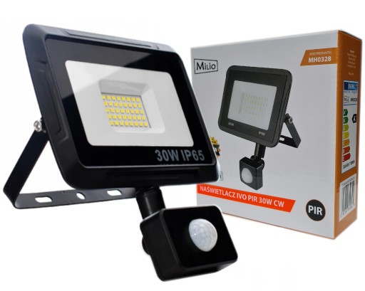 OŚWIETLENIE ZEWNĘTRZNE LAMPA LED 30W NA GARAŻ